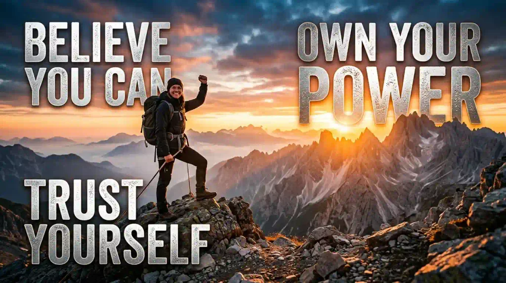 3 Word Motivational Quotes for Confidence