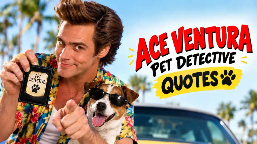Ace ventura pet detective quotes