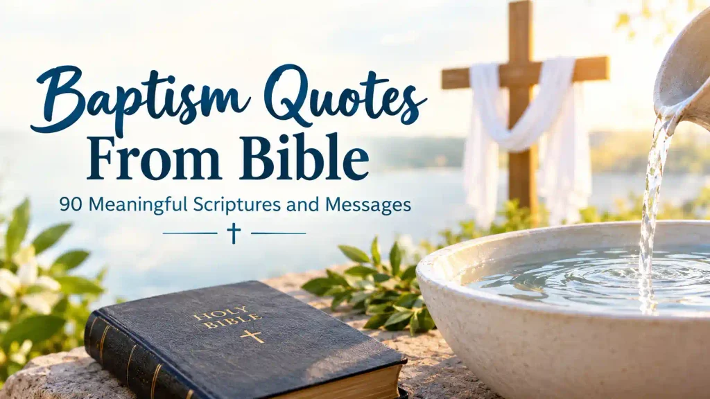 Baptism quotes from bible
