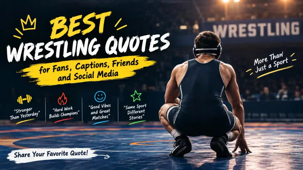 Best wrestling quotes