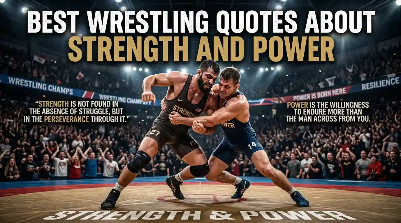 Best Wrestling Quotes About Strength and Power