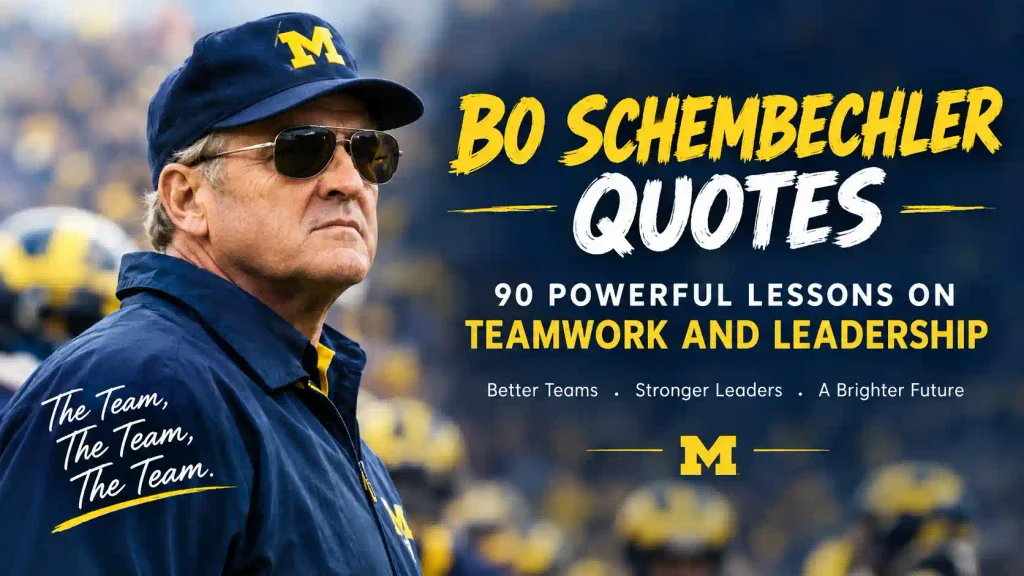 Bo schembechler quotes