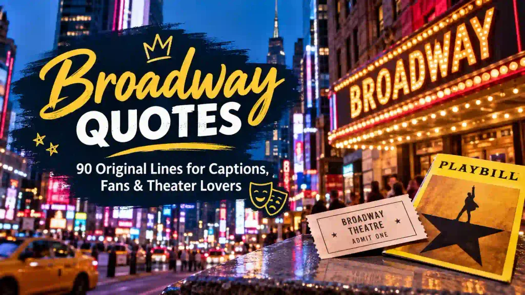 Broadway quotes