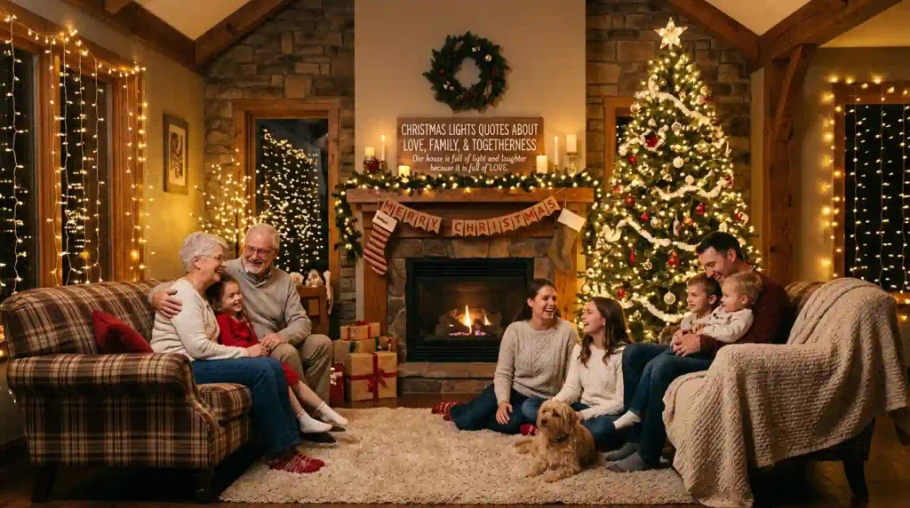 Christmas Lights Quotes About Love, Family, and Togetherness