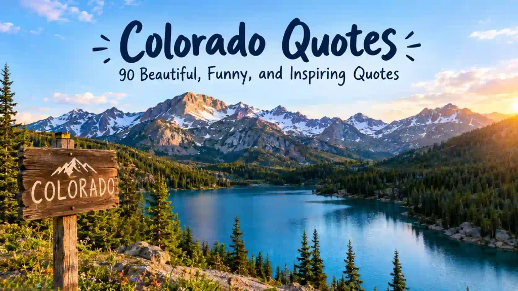 Colorado quotes