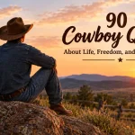 Cowboy quotes about life