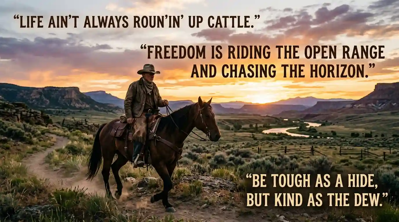 Cowboy Quotes About Life and Freedom