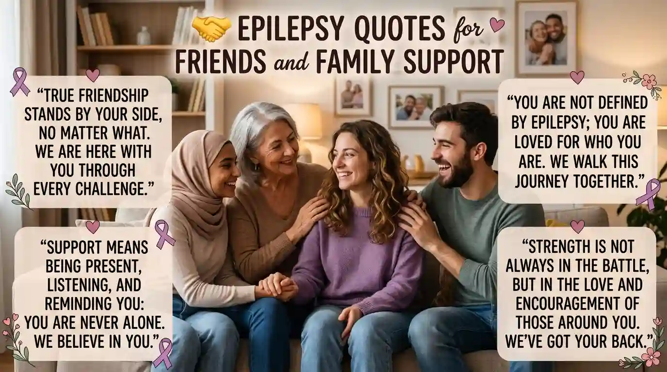 Epilepsy Quotes for Friends and Family Support