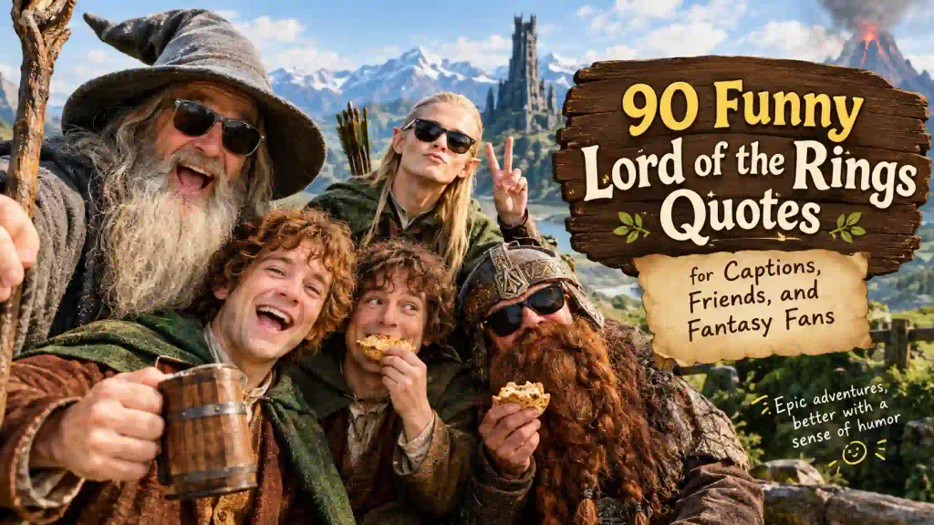 Funny lord of the rings quotes