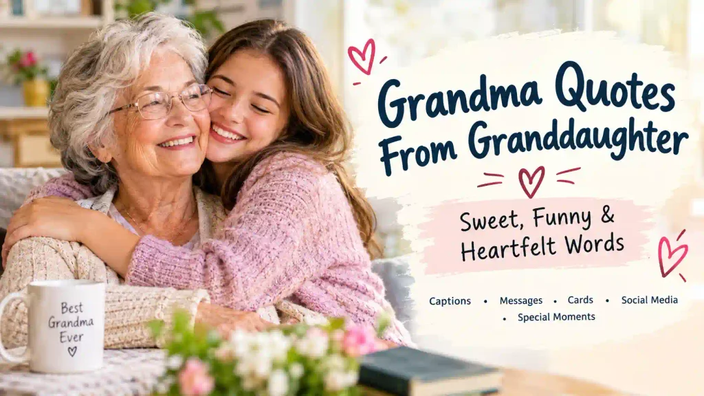 Grandma quotes from granddaughter