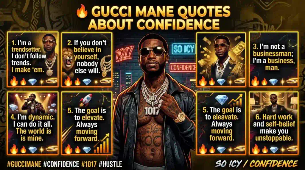 Gucci Mane Quotes About Confidence