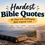 Hardest bible quotes