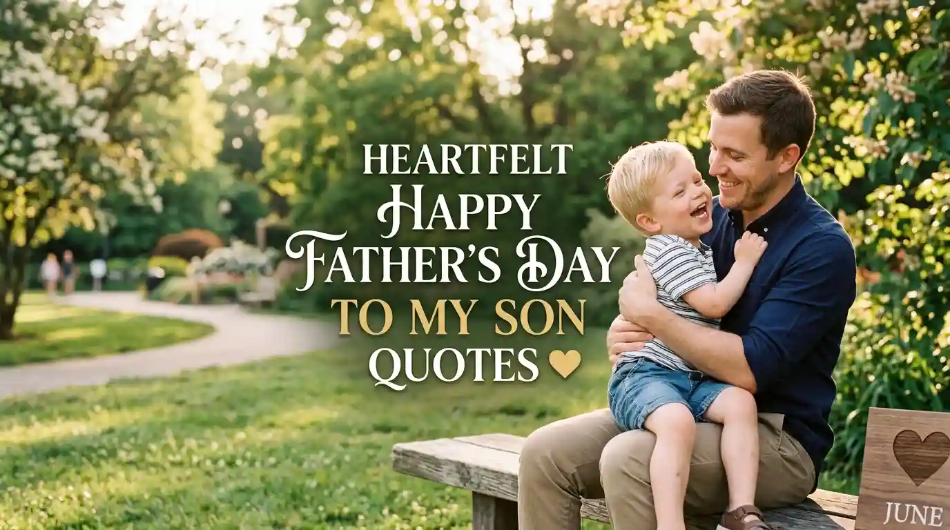 Heartfelt Happy Father’s Day to My Son Quotes
