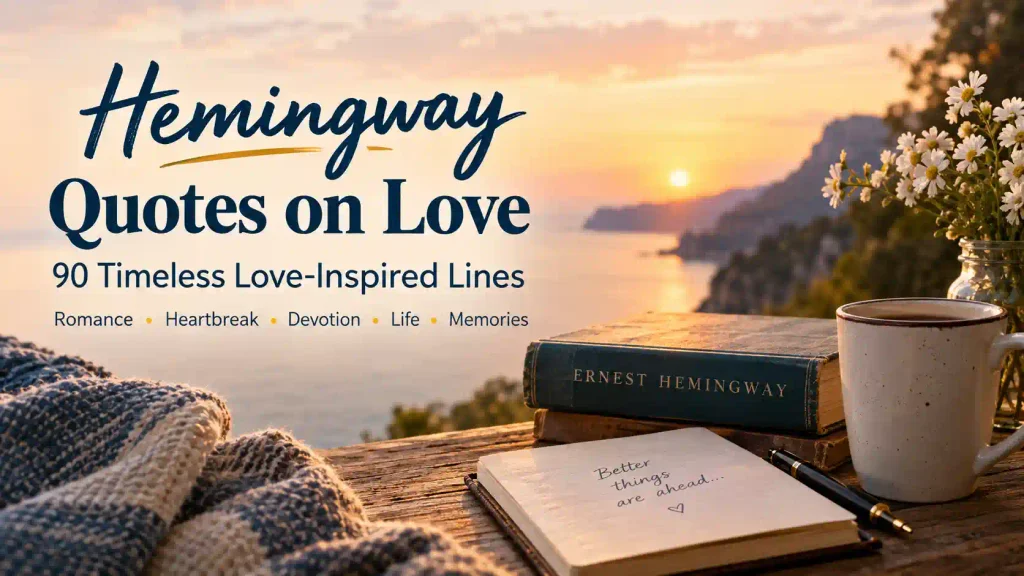 Hemingway quotes on love