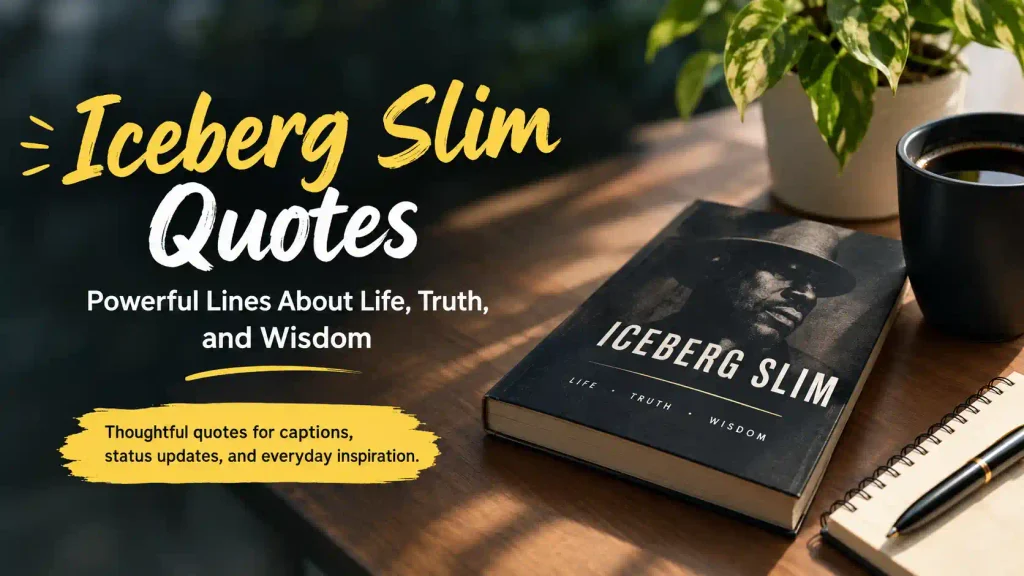 Iceberg slim quotes
