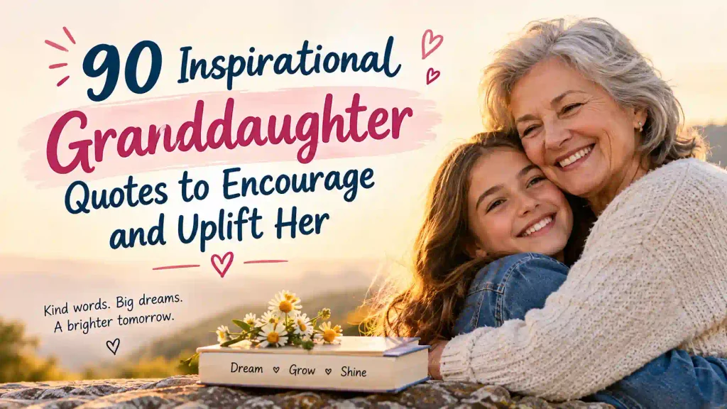 Inspirational granddaughter quotes