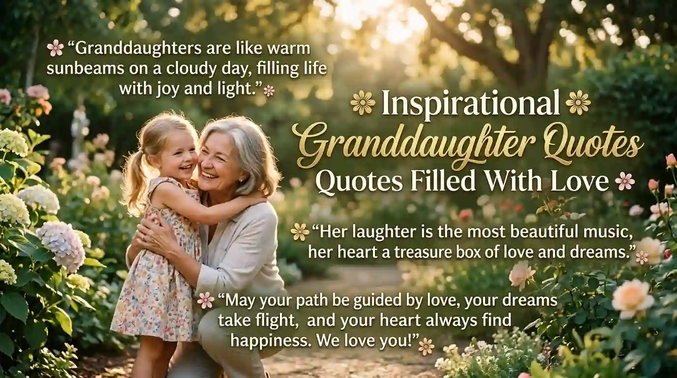 Inspirational Granddaughter Quotes Filled With Love