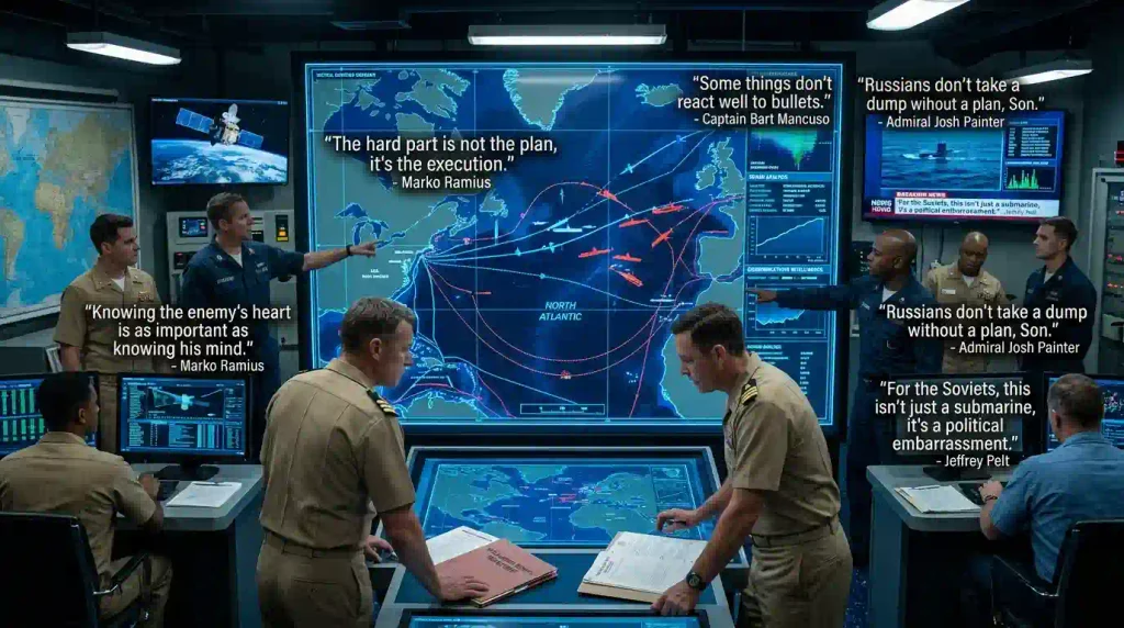 The Hunt for Red October Quotes About Strategy and Intelligence