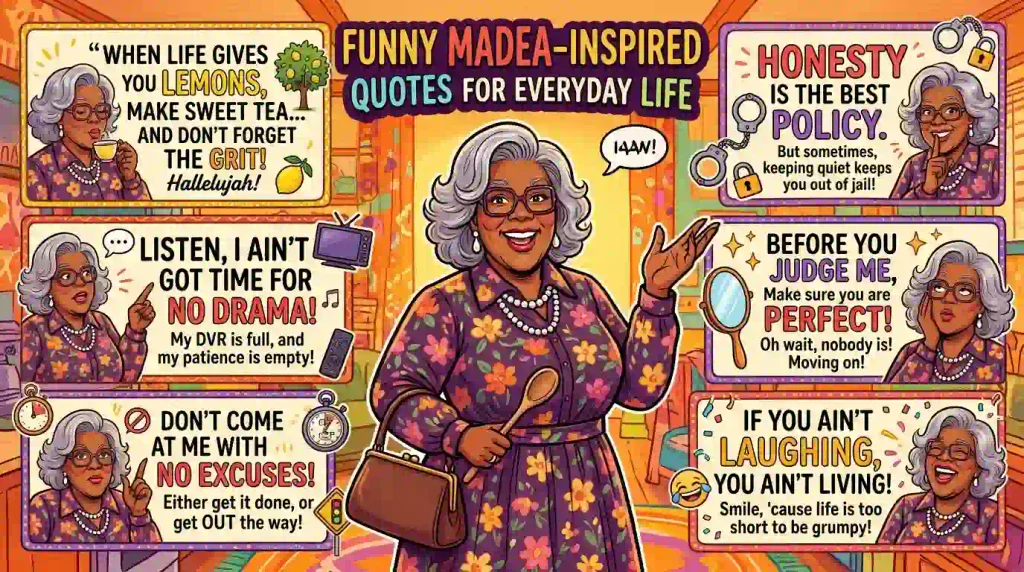 Funny Madea-Inspired Quotes for Everyday Life