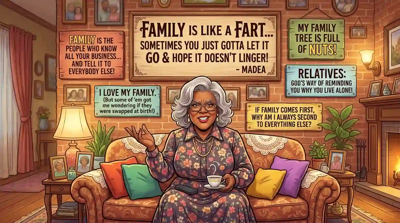 Funny Madea Quotes About Family and Relatives