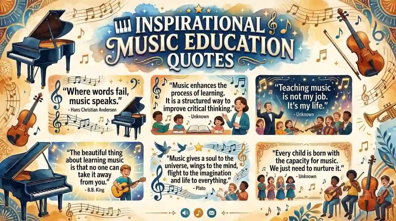 Inspirational Music Education Quotes
