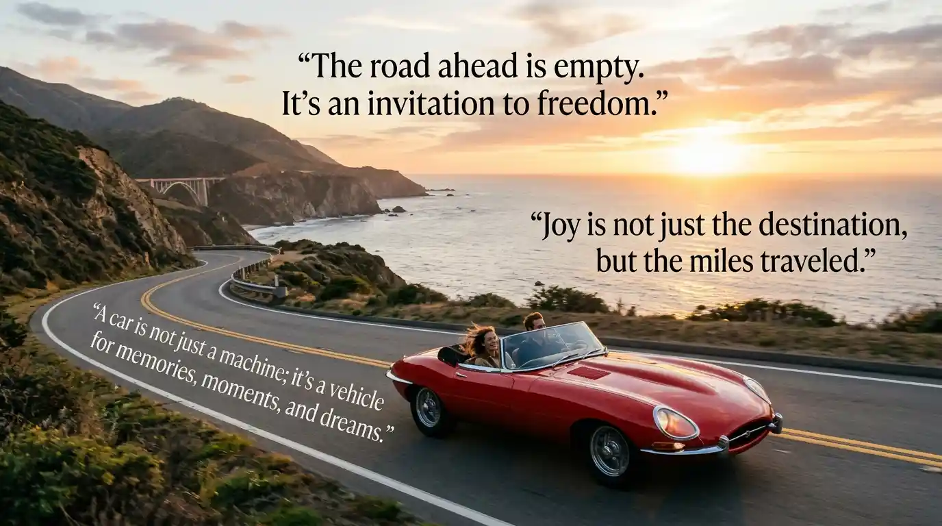 Inspirational Quotes on Cars and the Joy of Driving