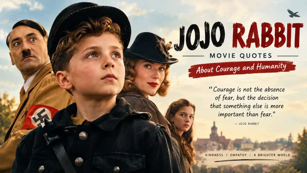 Jojo Rabbit Movie Quotes About Courage and Humanity