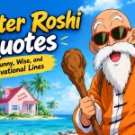 Master roshi quotes
