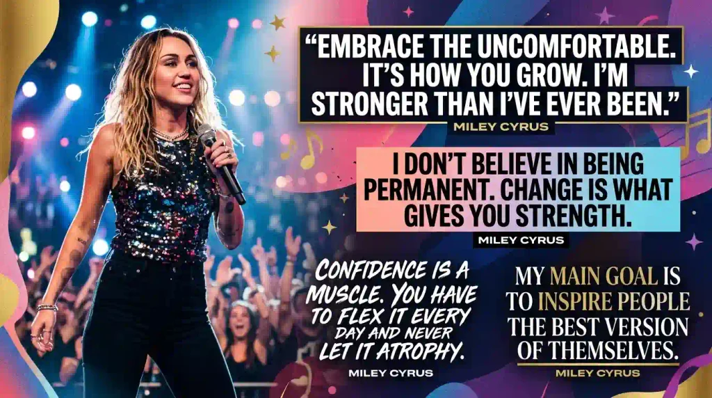 Miley Cyrus Quotes About Confidence and Strength