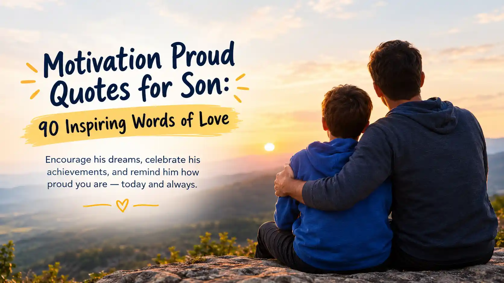 Motivation proud quotes for son