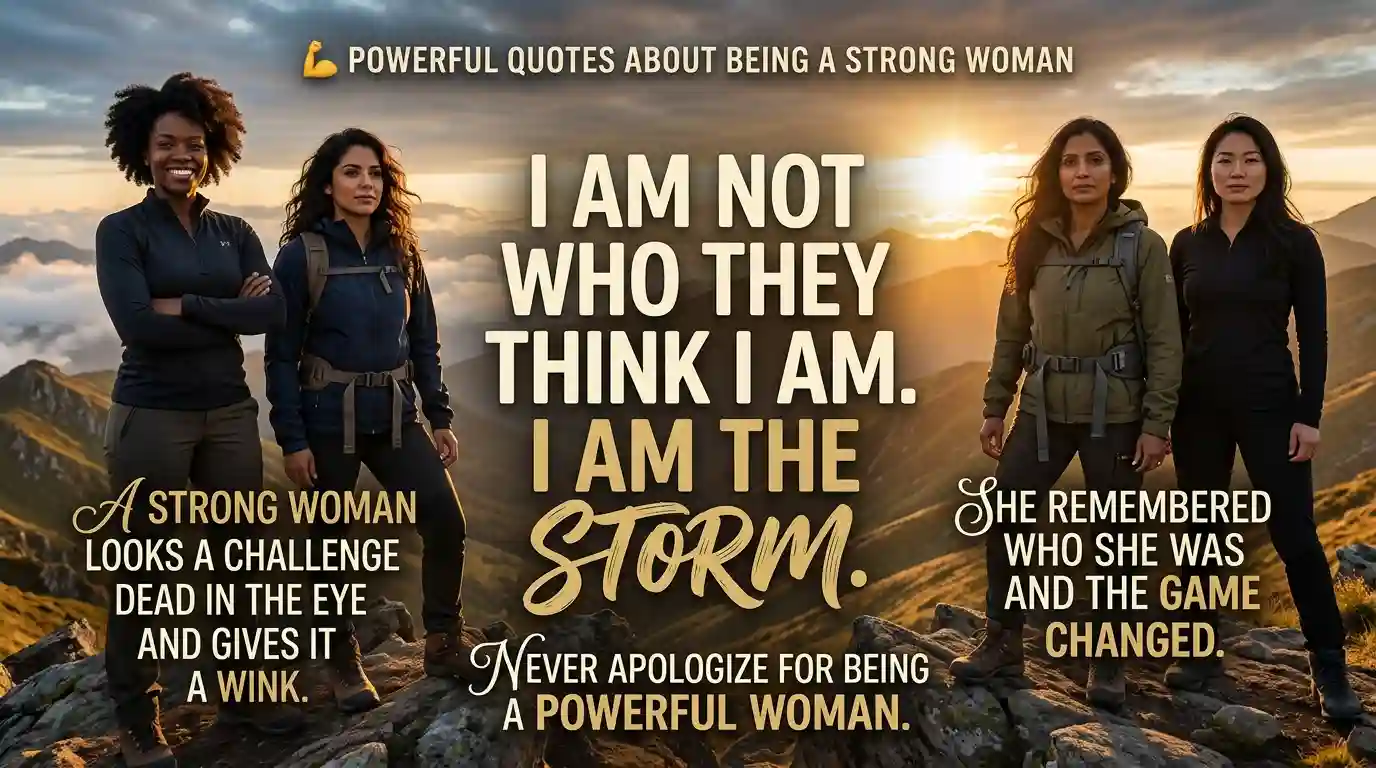 Powerful Quotes About Being a Strong Woman
