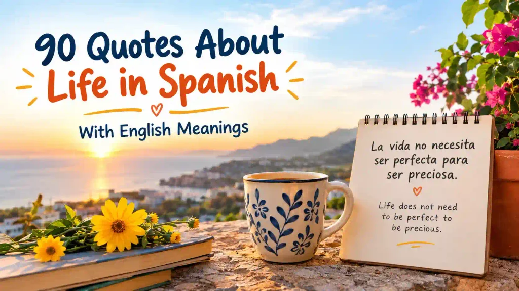 Quotes about life in spanish