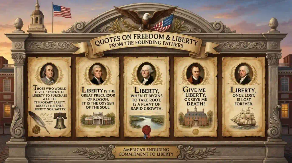 🇺🇸 Quotes from Founding Fathers About Freedom and Liberty