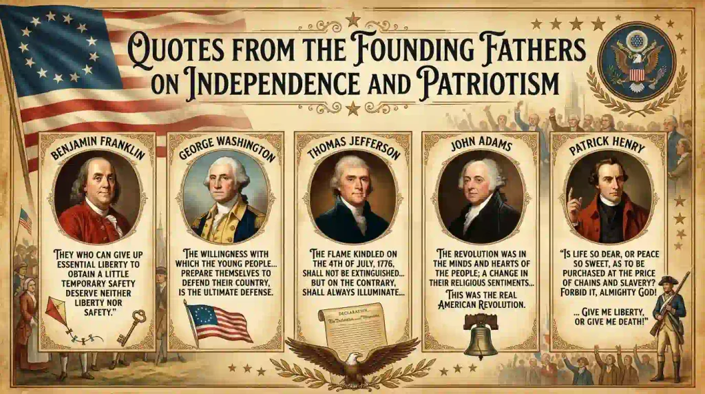 Quotes from Founding Fathers About Independence and Patriotism