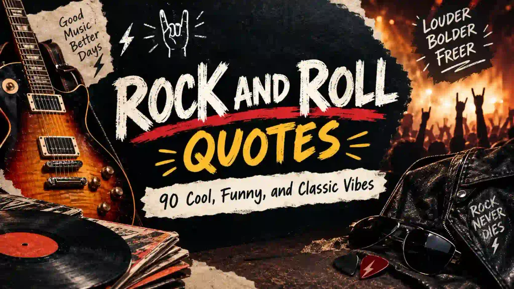 Rock and Roll quotes